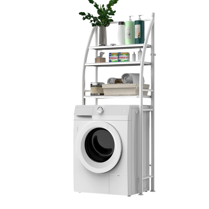 Полиця-стелаж 65х25х166 см для ванної кімнати Laundry Rack YP-106