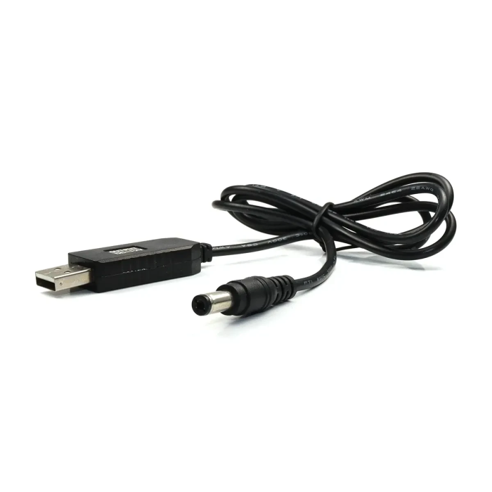 Кабель USB для роутера с преобразователем напряжения с 5V на 9V 0,5А