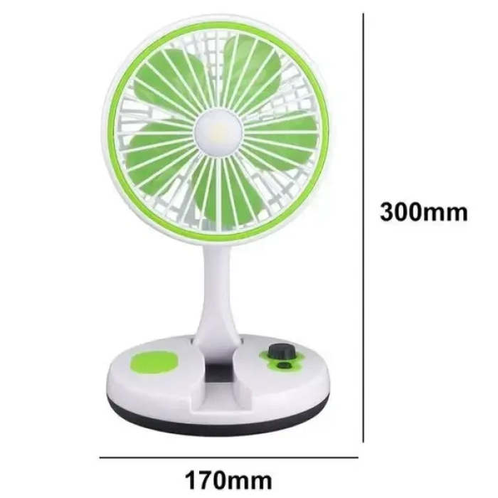 Портативный вентилятор Fan PRO с LED подсветкой