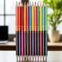 Набор двусторонних цветных карандашей на 24 цвета CR12/24 "Two-color" Упаковка 12 шт.