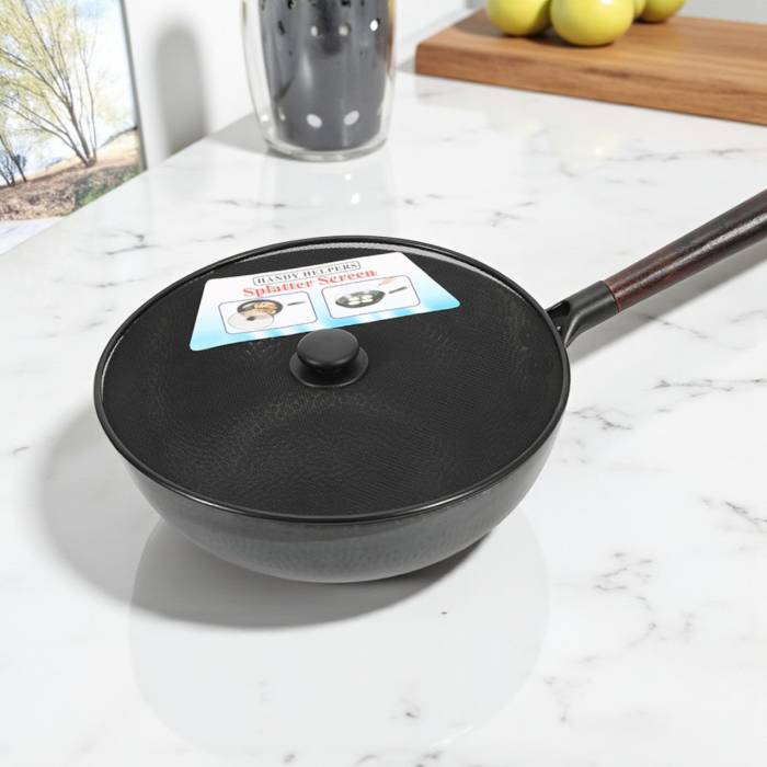 Металева кришка-сітка для сковороди 25 см FBG-25cm Упаковка 3 шт.