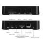 ТБ-приставка Smart TV Box MXQ Pro 4K 5G 1/8gb Чорний