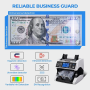 Счетная машинка Bill Counter AL-920 с детектором фальшивых денег и верхней загрузкой