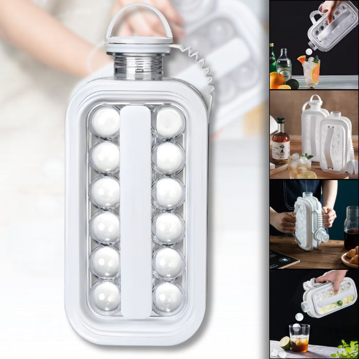 Силиконовая форма для круглого льда на 17 ячеек ICE CUBE TRAY