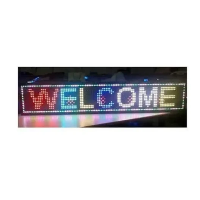 Світлодіодна вивіска для реклами 295x40 см з RGB підсвічуванням та WiFi управлінням