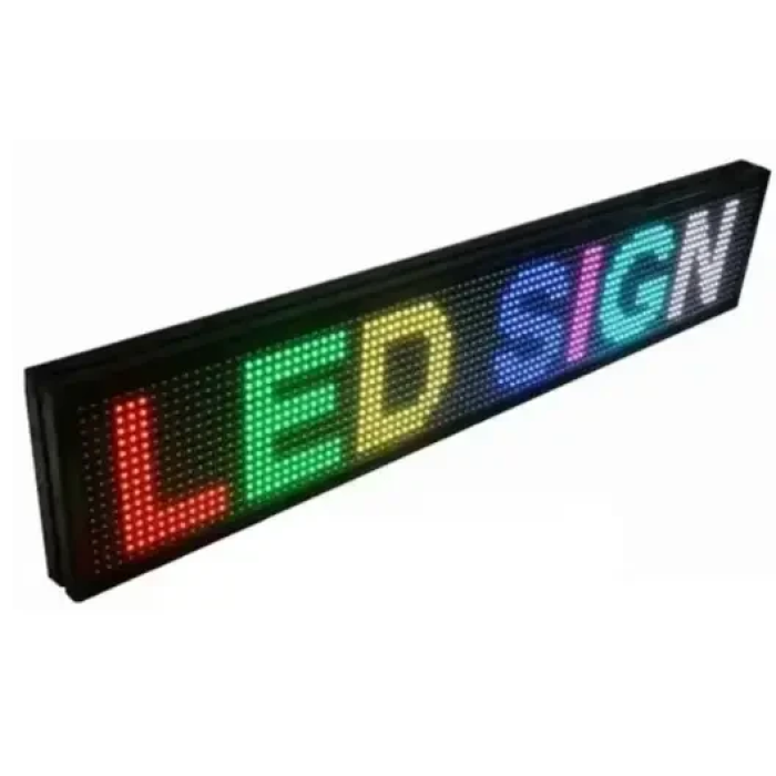 Світлодіодна вивіска для реклами 295x40 см з RGB підсвічуванням та WiFi управлінням