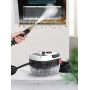 Портативний електричний пароочисник з високим тиском Steam Cleaner 2500W Білий З насадками