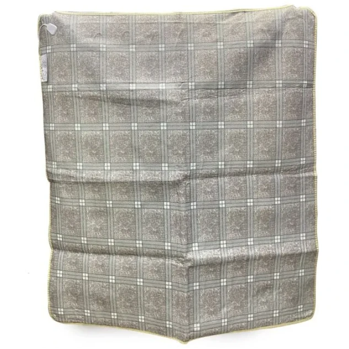 Электрическая простынь Electric Blanket 150х180 см Простынь с подогревом Серая в клеточку