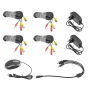 Система відеоспостереження на 4 камери UKC DVR CAD D001 KIT Комплект камер зовнішнього відеоспостереження