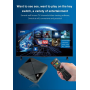 Ігрова ТВ-приставка M8 mini 4K на Android TV із вбудованим емулятором ретро-ігор та джойстиками