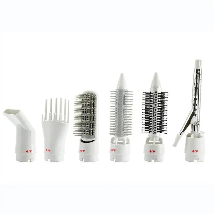 Фен-стайлер для волос 7 в 1 Professional Hot Air Styler Gemei GM-4836 Набор для укладки