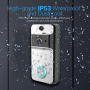 Бездротовий водонепроникний домофон HD WI-FI Video Doorbell IP53 Water Proof з камерою і датчиком руху