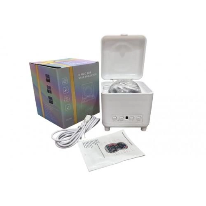 Проектор звездного неба Magic Box DQ-M6 с пультом и приложением на телефон Детский ночник с проекцией