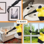 Ручний відпарювач із функцією пароочисника Steam Cleaner DF-A0 Жовтий Електричний пароочисник на 350мл