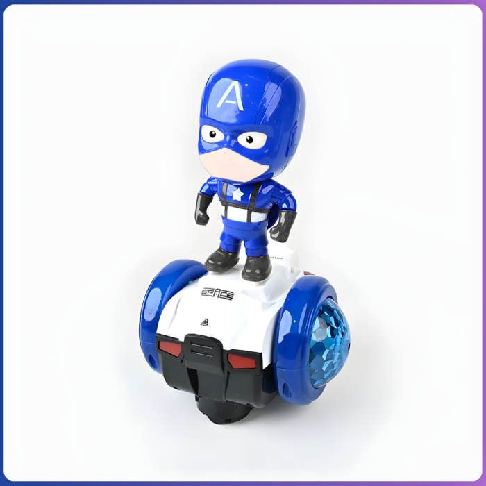 Інтерактивна дитяча іграшка машинка Super CAPTAIN Car зі світломузикою