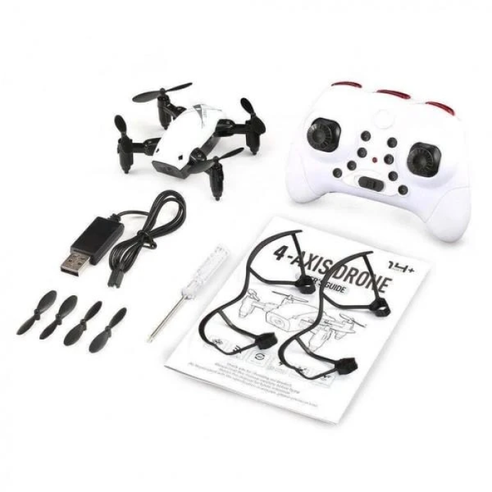 Ударопрочный мини-дрон квадрокоптер S9 Mini с Wi-Fi Камерой FPV ART-S9