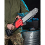 Мощная аккумуляторная цепная электропила THO M-9020 Пила с шиной 12" и двумя аккумуляторами