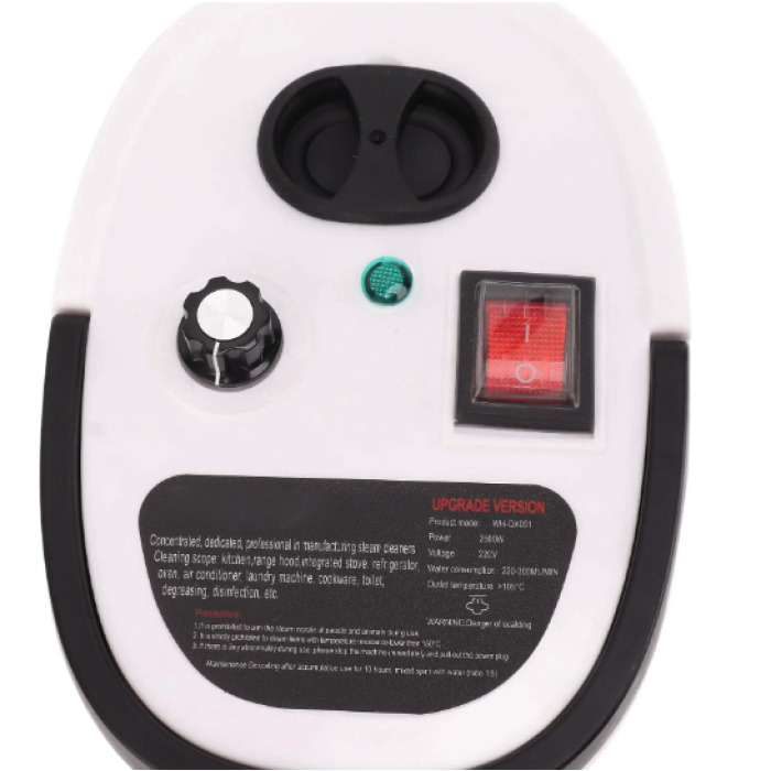 Потужний портативний пароочисник для прибирання будинку Steam Cleaner потужністю 2500 Вт