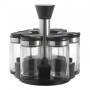 Набор баночек емкостей для специй на подставке Spice ACK Set OT-108 6 шт Органайзер настольный для специй