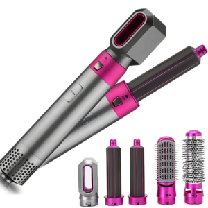 Мультистайлер 5 в 1 Hot Air Styler Стайлер для волосся з насадками для укладання та завивки