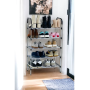 Підлогова полиця для взуття на 5 полиць 54х28х105 см New shoe rack Поличка-підставка для взуття