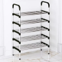 Підлогова полиця для взуття на 5 полиць 54х28х105 см New shoe rack Поличка-підставка для взуття