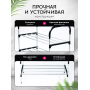 Підлогова полиця для взуття на 5 полиць 54х28х105 см New shoe rack Поличка-підставка для взуття