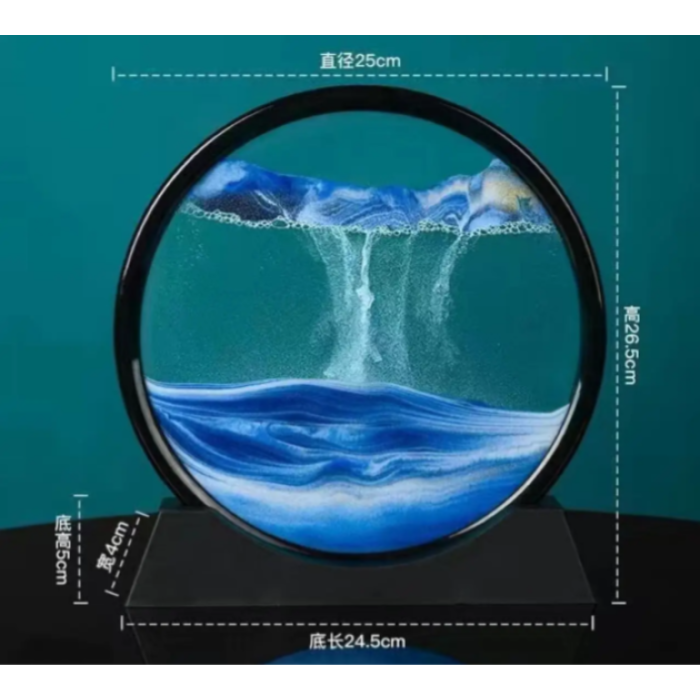 Настільна пісочна 3D картина антистрес Піщаний краєвид Рухомий пісок
