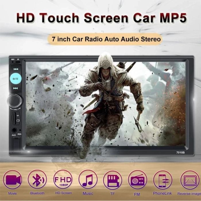 Автомагнитола с HD дисплеем 7" на Android CML-PLAY 7010B 2DIN Магнитола для авто с дисплеем