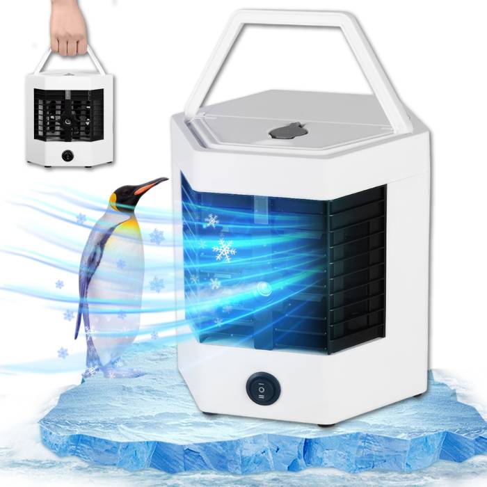 Портативный мини-кондиционер настольный Arctic Air Ultra Pro Вентилятор с увлажнителем воздуха Белый