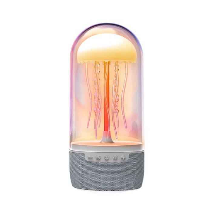 Креативная беспроводная Bluetooth колонка с подсветкой RGB Медуза Колонка-ночник с хорошим звучанием