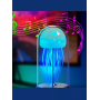 Креативная беспроводная Bluetooth колонка с подсветкой RGB Медуза Колонка-ночник с хорошим звучанием