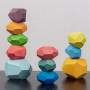 Деревянная японская игра Баланс из 20 цветных камней Tree Toys MD 2916 Пирамида из камушков