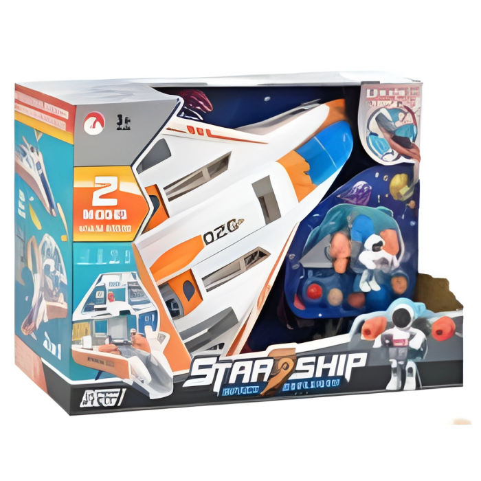 Детский игровой набор Космический шатл GB0035 Игрушечный шатл звуковые и световые эффекты