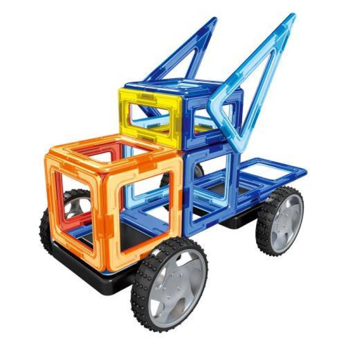 Детский игровой конструктор Автотехника LIMO TOY LT3003 Магнитный конструктор 87 деталей