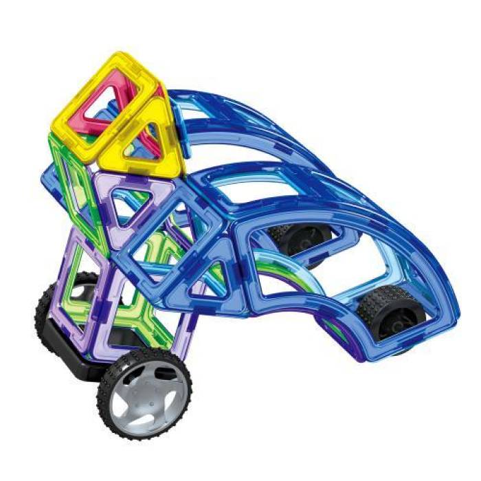Детский игровой конструктор Автотехника LIMO TOY LT3003 Магнитный конструктор 87 деталей