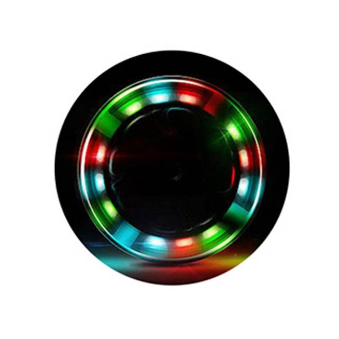 Дитячий триколісний складний самокат з LED-підсвічуванням коліс Maxi iTrike JR3-003-1-BL Блакитний