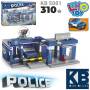 Конструктор для дітей Поліцейська дільниця з машиною LIMO TOY KB 5001 Іграшковий набір на 310 деталей