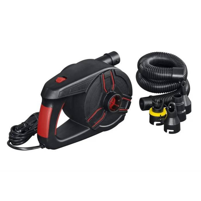 Насос електричний підвищеної потужності 220V 1200 л/хв. Bestway 62247 Насос з 4 насадками для надувних виробів