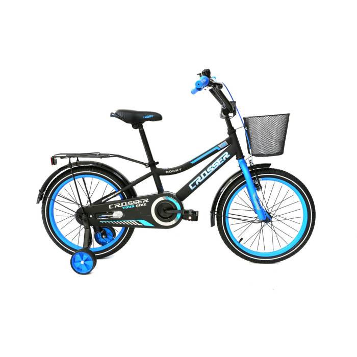 Детский велосипед Crosser Rocky 18" Зеленый