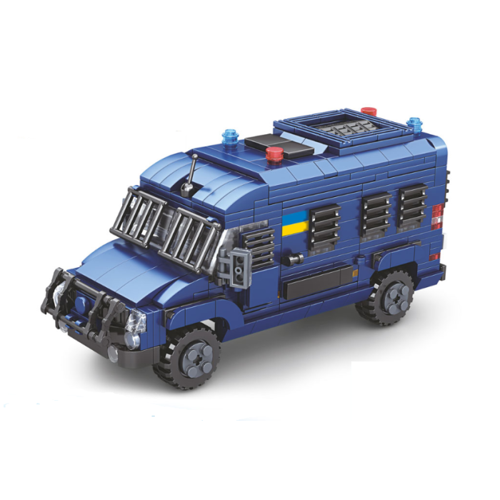 Конструктор для дітей Поліцейська машина LIMO TOY KB 5900 Іграшковий набір на 505 деталей