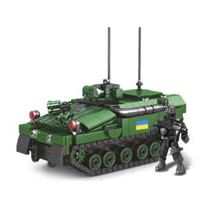 Детский конструктор Военная техника ВСУ Limo Toy KB 1112 Игрушечный военный бронетранспортер