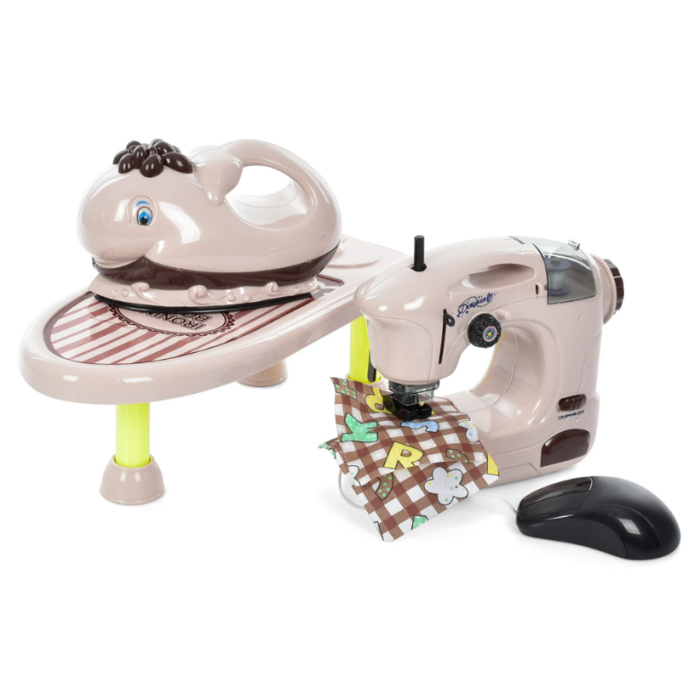 Детский игровой набор бытовой техники LIMO TOY 6758A Ирушечная домашняя техника швейная машинка с утюгом