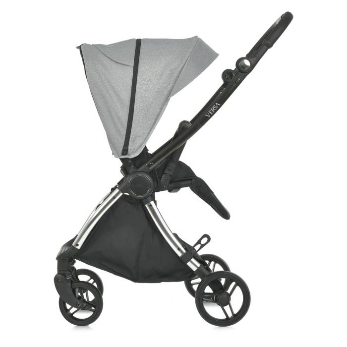 Прогулочная коляска с реверсивным блоком El Camino ME 1078 VERSA Melange Gray Серый