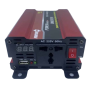 Преобразователь напряжения инвертор PowerOne Plus 24V-220V 500W Автомобильный преобразователь
