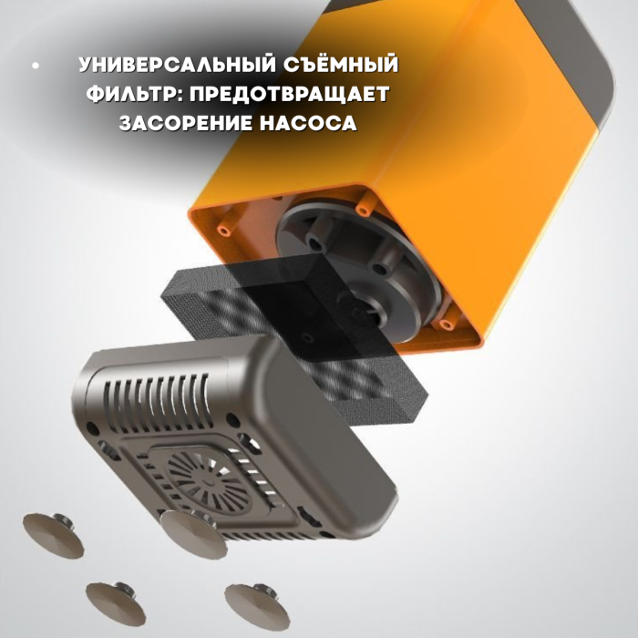 Портативний душ 3.7 В з дисплеєм температури, фільтром та регулюванням напору
