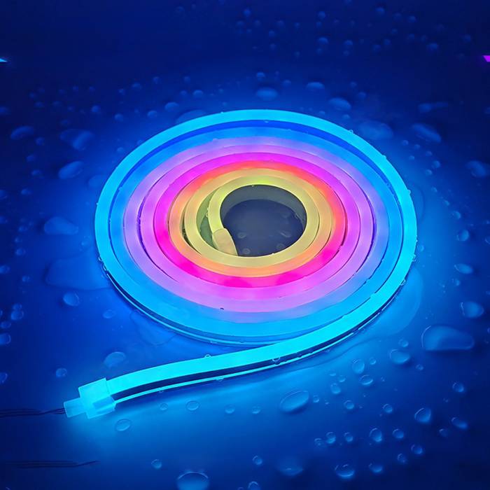 Светодиодная RGB Bluetooth лента 5 м с управлением от телефона и пульта