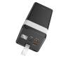 Портативное зарядное устройство с фонариком Hoco J89A 22.5W 5A Power Bank на 60 000 mAh
