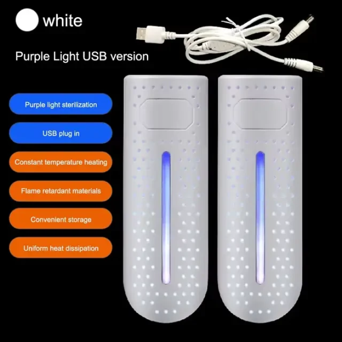 Електрична складна сушарка для взуття з живленням від USB Shoe dryer LY-713 Сушарка з УФ-стерилізацією