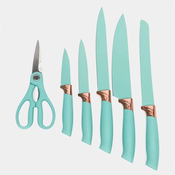 Набір силіконових кухонних речей 19 предметів Бірюзовий Kitchen Set Кухонний набір з дощечкою